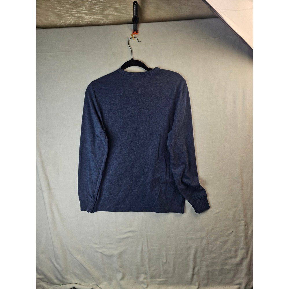 Tommy Hilfiger Mens XS Blue Athl Dept Graphic Long Sleeve Crew Neck Shirt - Picture 9 of 11